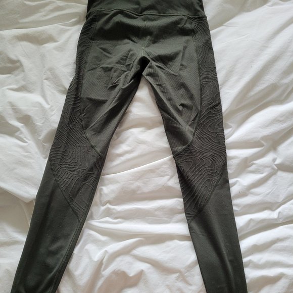 Full length green under armour  legging - Picture 3 of 11